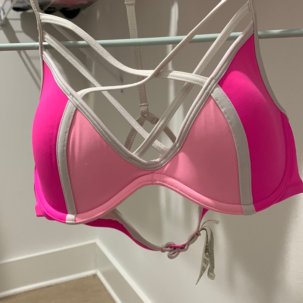 PINK Victoria Secret bikini TOP ONLY